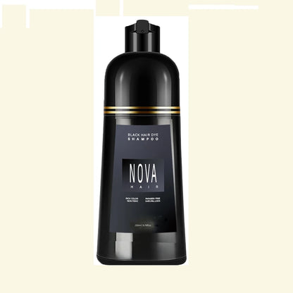 1/2/3PCS Black Hair Dye Shampoo Nova Hair Instant Dye Shampoo,