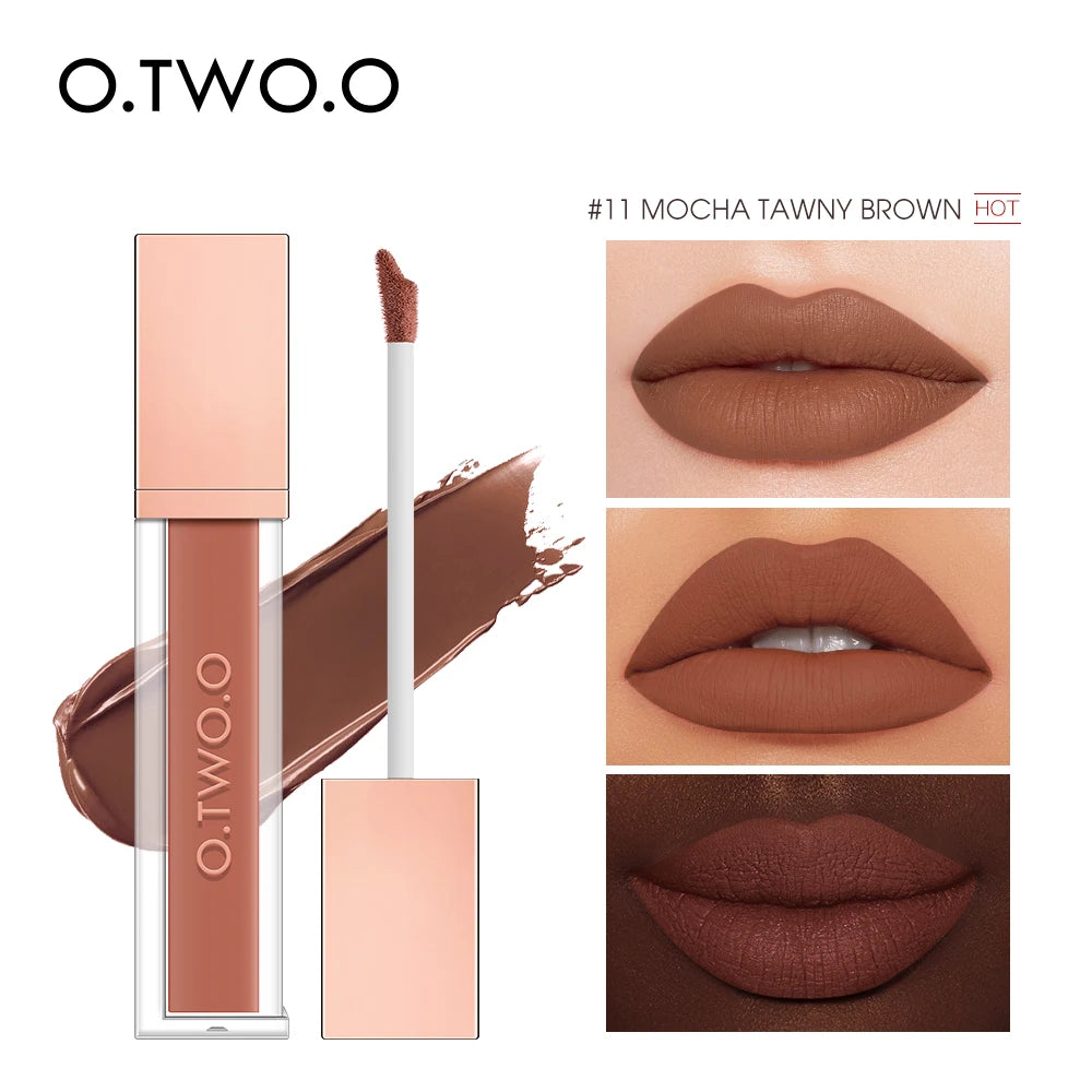 O.TWO.O 12 Color Liquid Lipstick