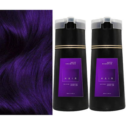 1/2/3PCS Black Hair Dye Shampoo Nova Hair Instant Dye Shampoo,