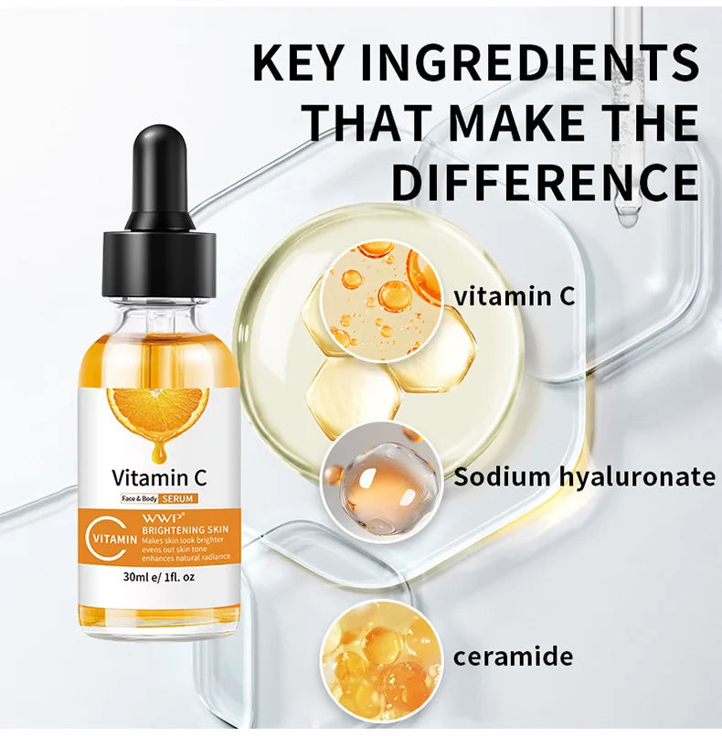 Vitamin C serum facial moisturizing and hydrating essence