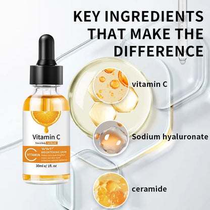 Vitamin C serum facial moisturizing and hydrating essence