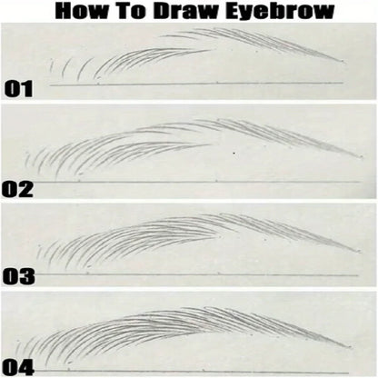 0.008mm Ultra Fine Eyebrow Pen Long Last Smudge Proof Waterproof Sweat-Proof