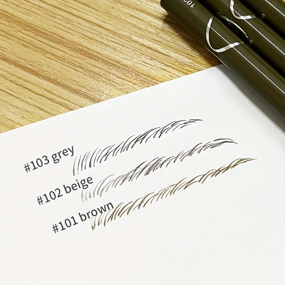 0.008mm Ultra Fine Eyebrow Pen Long Last Smudge Proof Waterproof Sweat-Proof