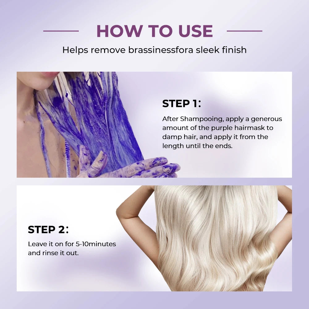 Karseell Purple Hair Mask 16.90 fl.oz 500ml Professional