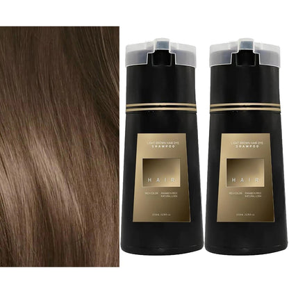 1/2/3PCS Black Hair Dye Shampoo Nova Hair Instant Dye Shampoo,