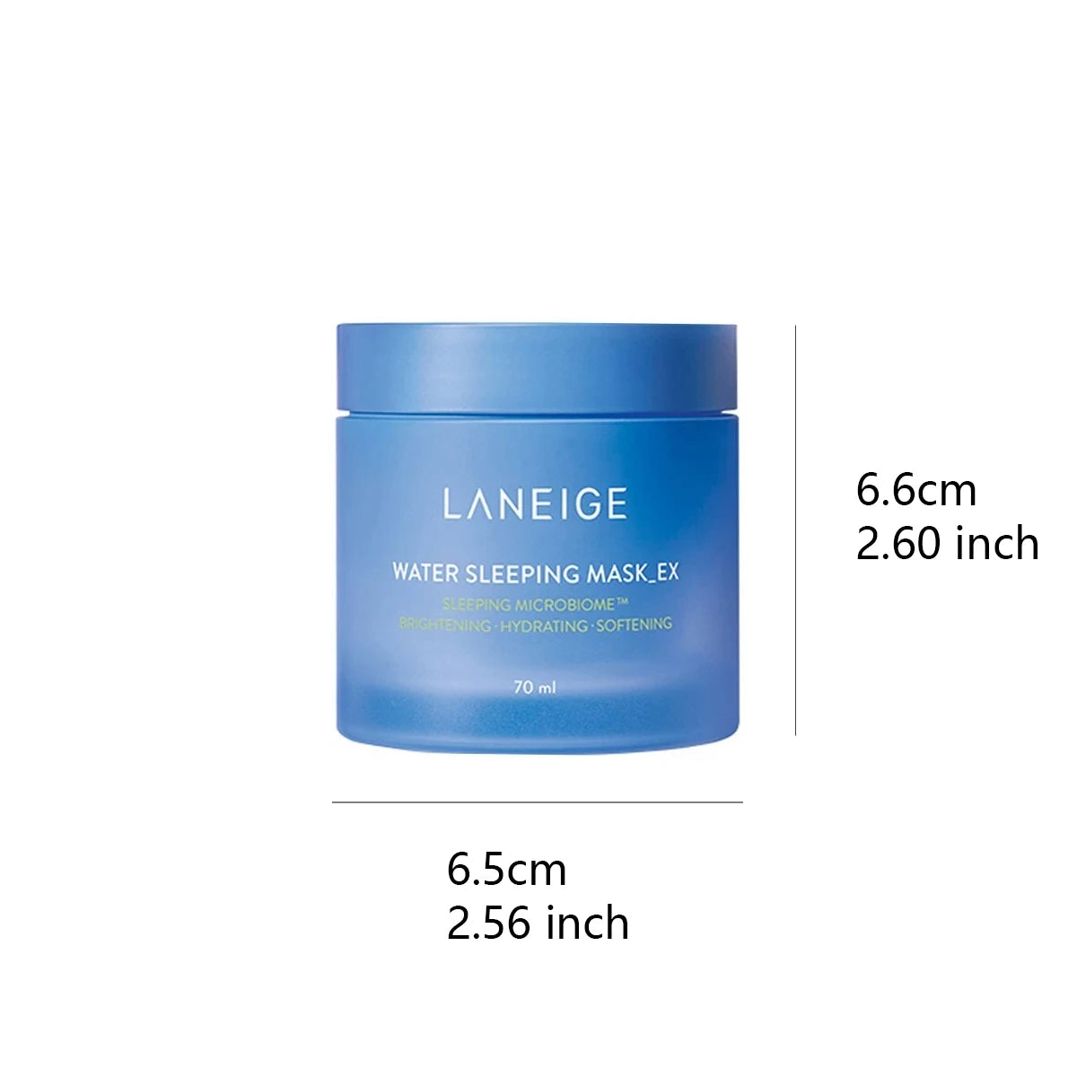 LANEIGE Water Sleeping Mask 70ml,Hydrating&Refreshing,Overnight Repair,Deep Hydration,Leave-On Mask,K-Beauty,Korean Makeup,Gift