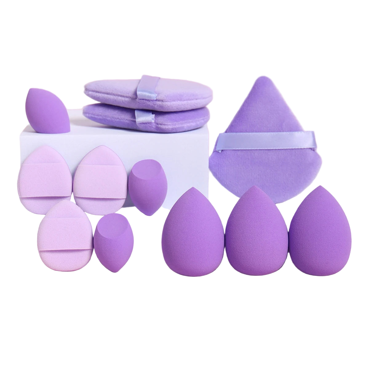 12-Piece All-Purpose Makeup Sponge Set