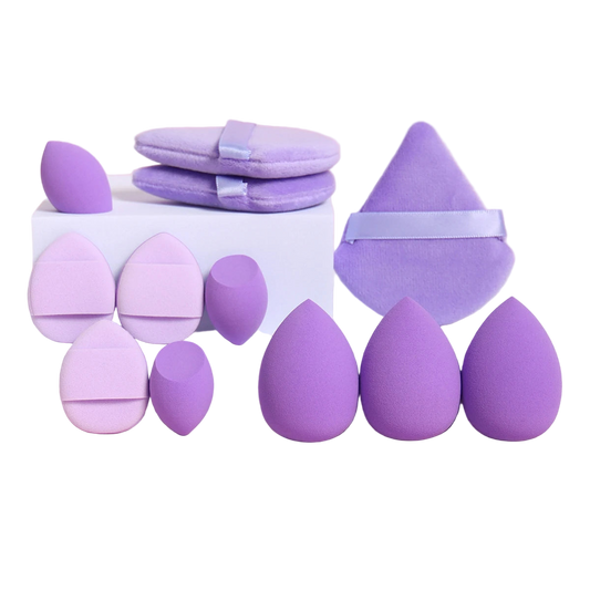 12-Piece All-Purpose Makeup Sponge Set