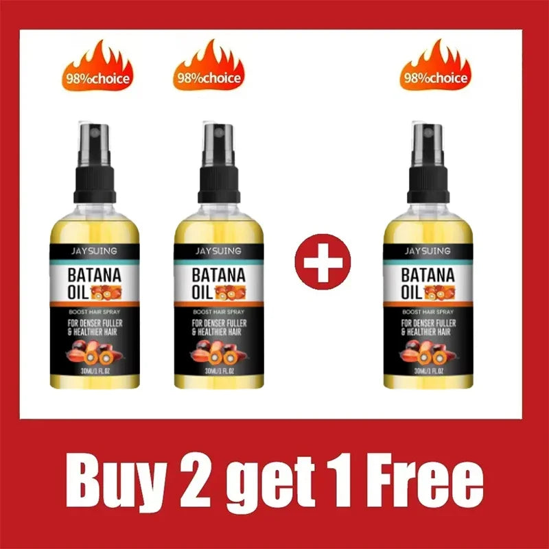 Batana Oil Spray Repairs Baldness Strengthens Hair Natural Nourishment