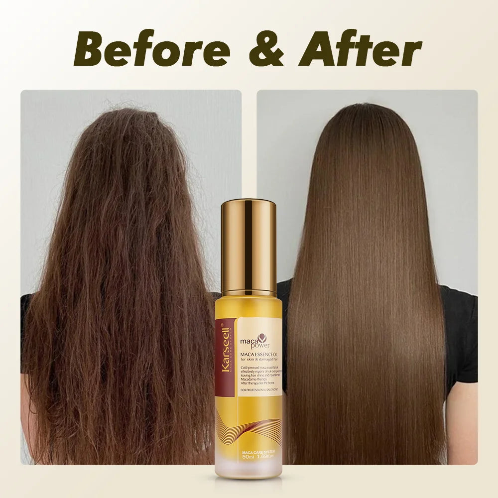 50ml Moroccan Argan Oil for Hair Healing Cold Pressed