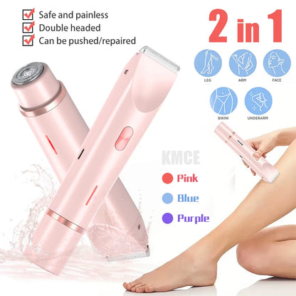Waterproof Rechargeable Electric Shaver Mini Women Bikini Trimmer