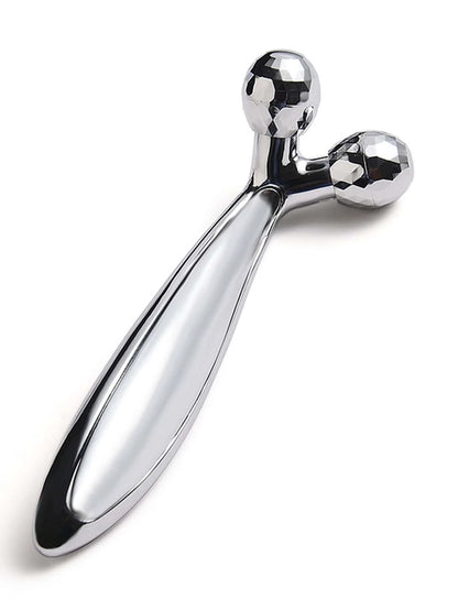 Face Rolling Massager Facial Lift 3D Manual Roller Massager Y Shape 360 Rotating