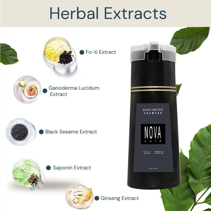 Fast Coloring Shampoo Instant Dye For Hair