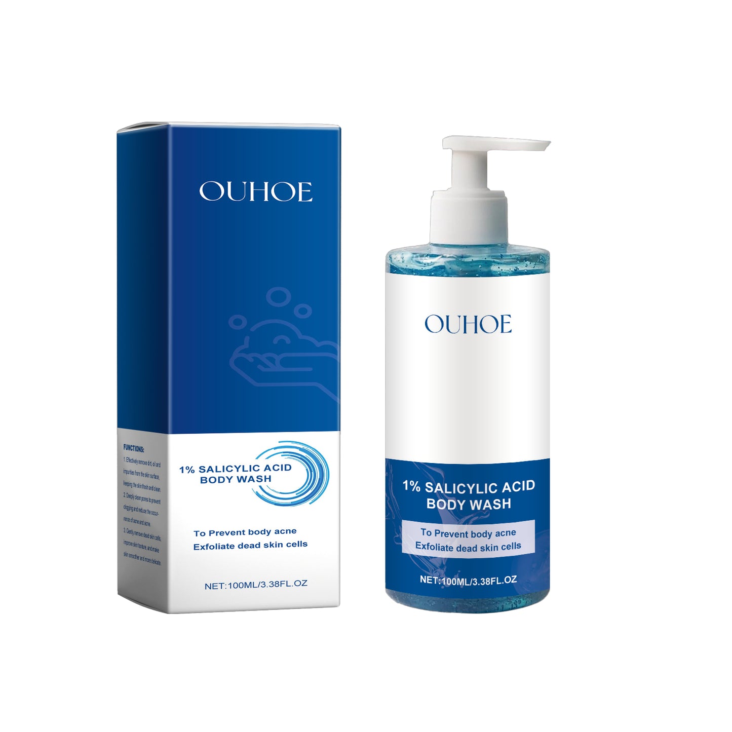 غسول للجسم بحمض الساليسيليك