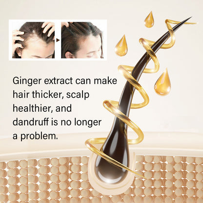 OUHOE Ginger Dense Hair Shampoo For Relieving Itching